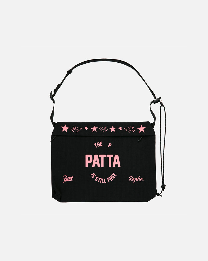 Patta x Rapha Tech Musette (Black/Pink)