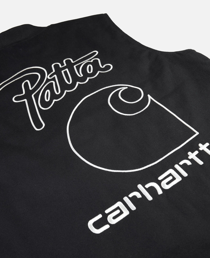 Patta x Carhartt Vest (Black) Patta x Carhartt