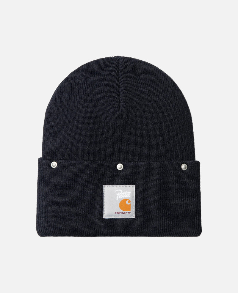 Patta x Carhartt Watch Hat (Dark Navy) Patta x Carhartt