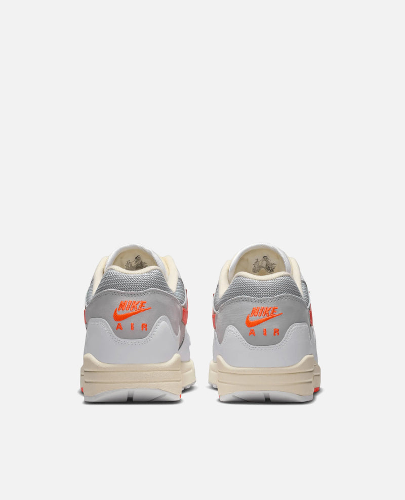 Patta X Nike Air Max 1 / P 'White/Hyper Crimson'
