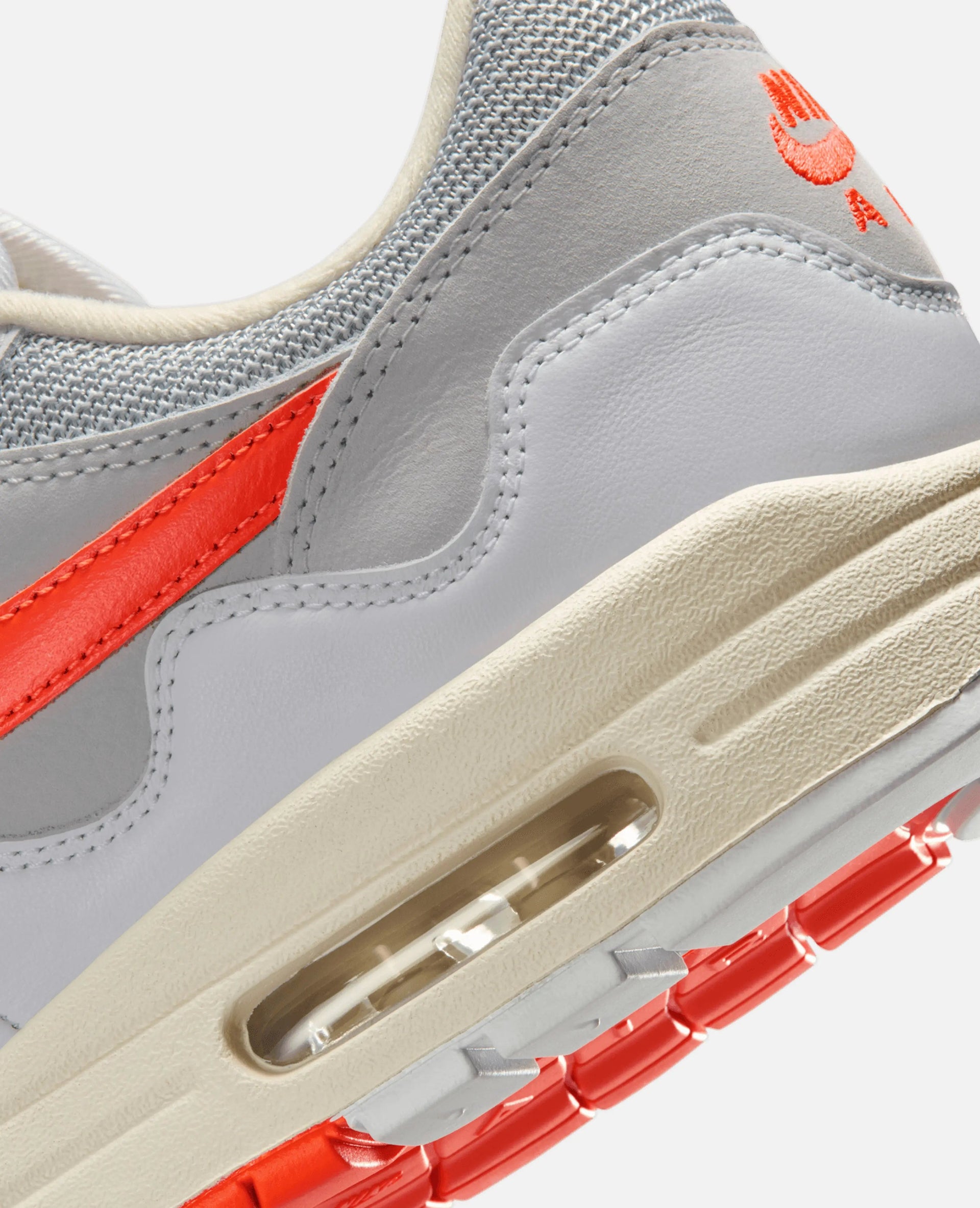 Patta X Nike Air Max 1 / P 'White/Hyper Crimson'