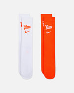 Patta x Nike KNVB Crew Socks 2-pack (White-Hyper Crimson/Hyper Crimson-White) Nike