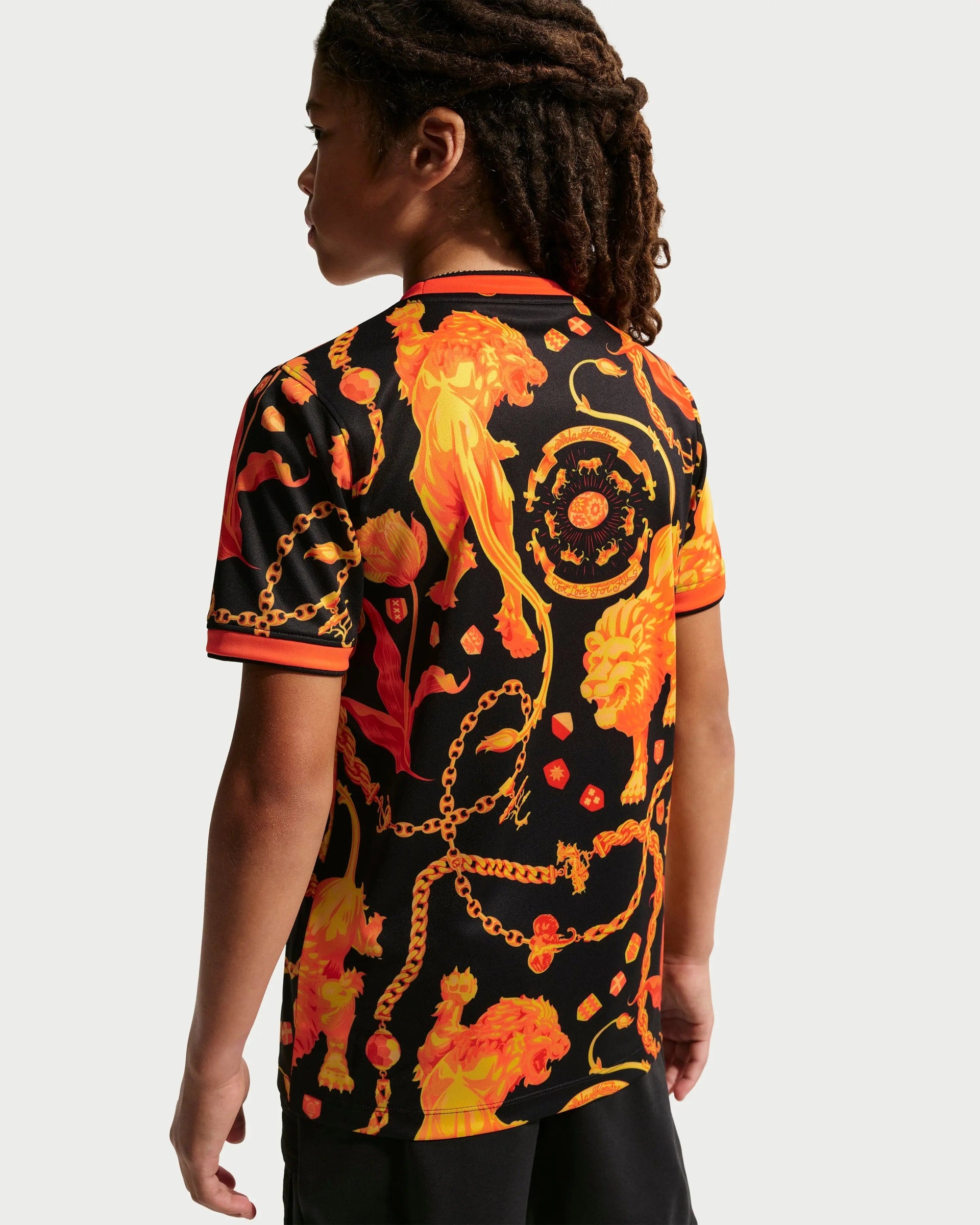Patta x Nike KNVB Pre-Match Jersey Kids (Black/Orange) Nike