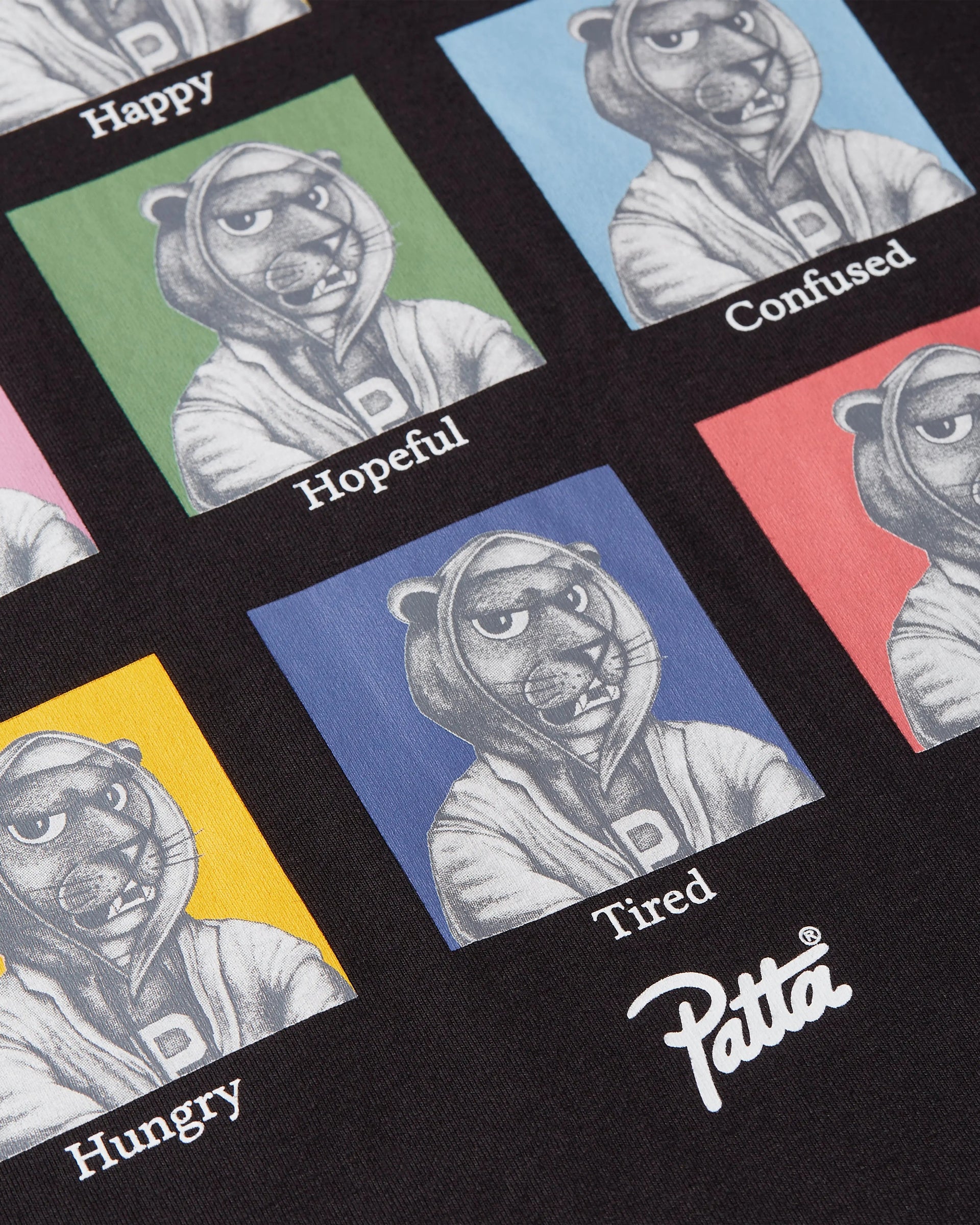 Patta Many Moods T-Shirt (Black)