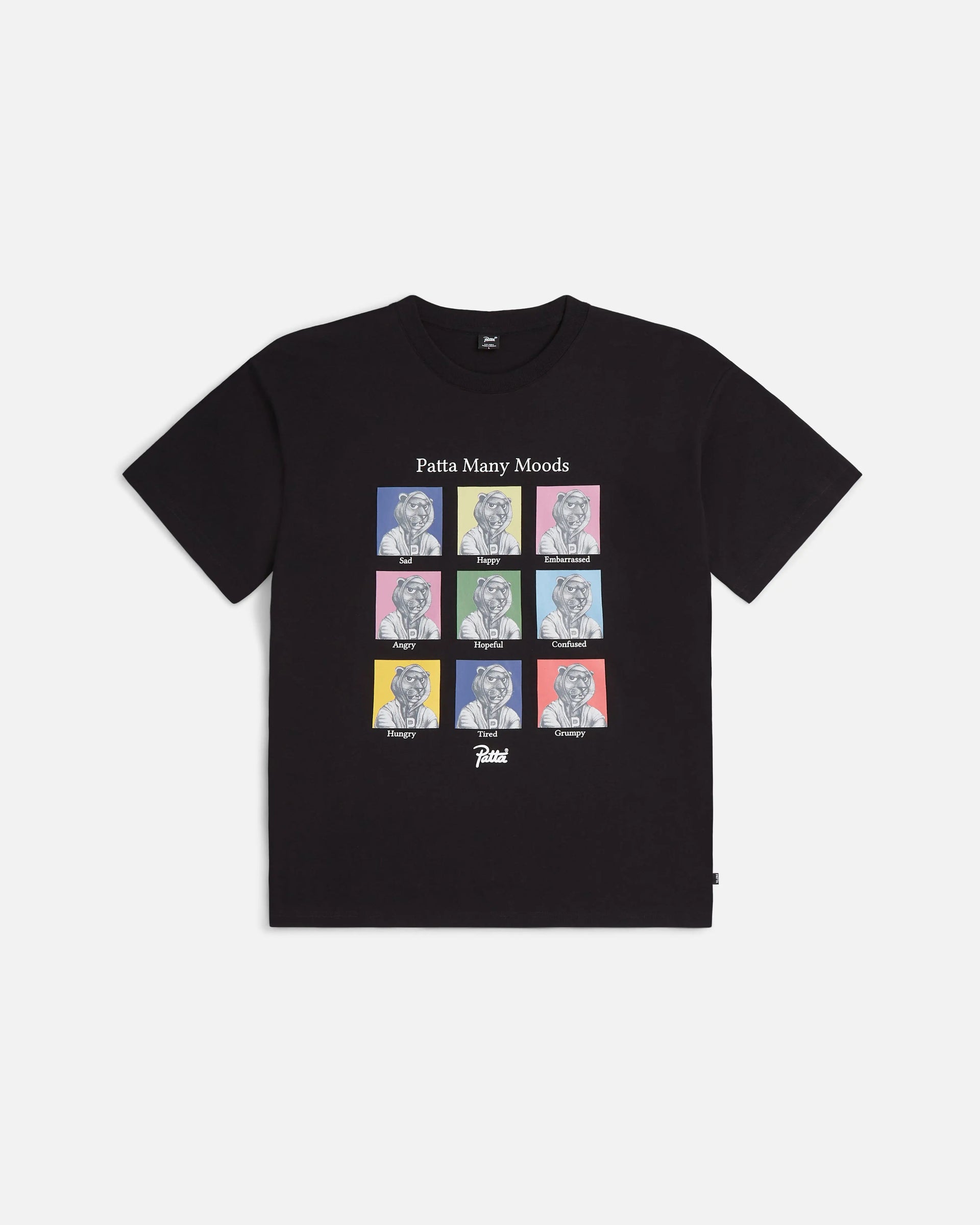 Patta Many Moods T-Shirt (Black)