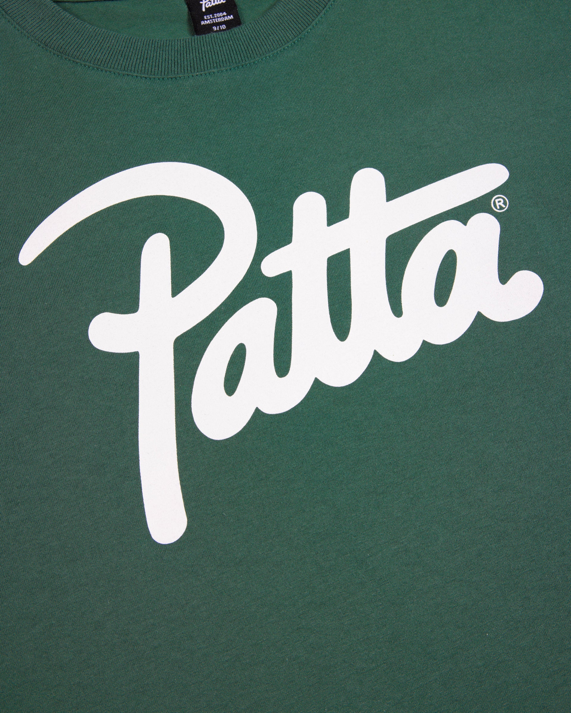 Patta Script Logo Kids T-Shirt (Bistro Green)