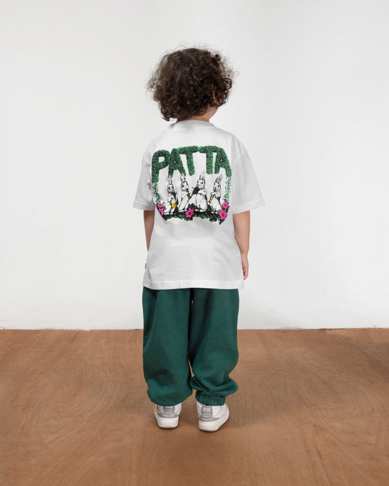 Patta Band Of Bunnies Kids T-Shirt (White)