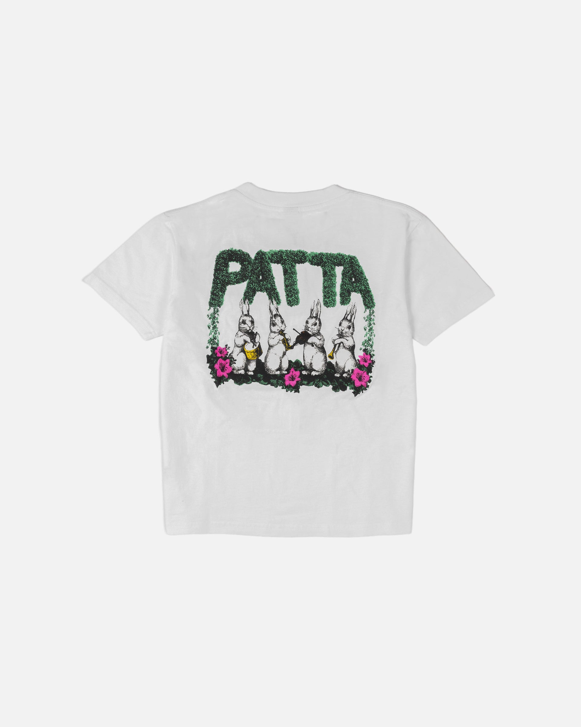 Patta Band Of Bunnies Kids T-Shirt (White)