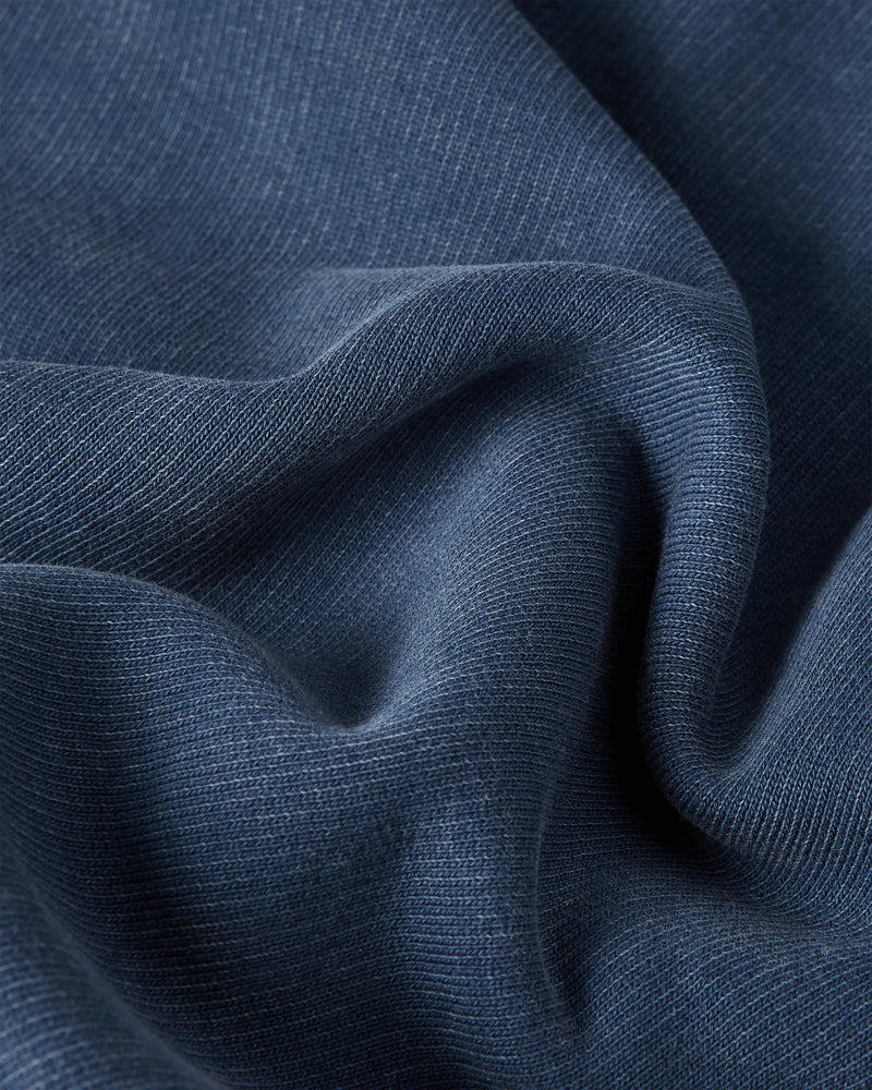 Patta Classic Acid Washed Hooded Sweater (Estate Blue)