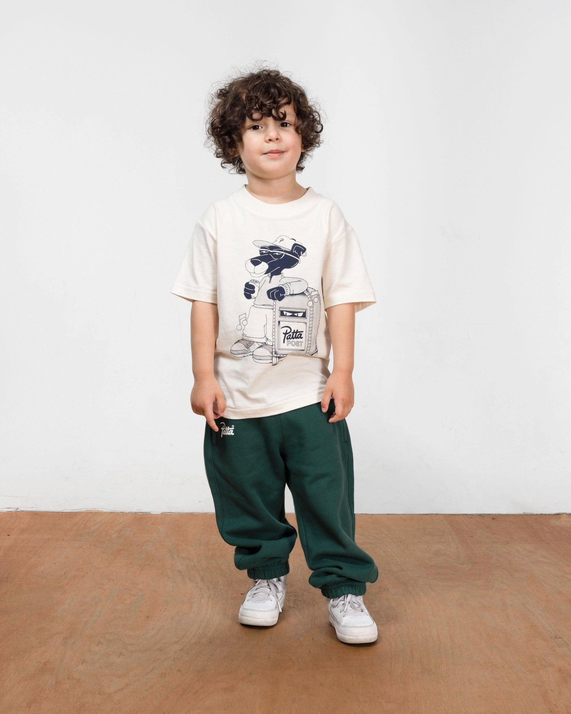Patta Kids Jogging Pants (Bistro Green)