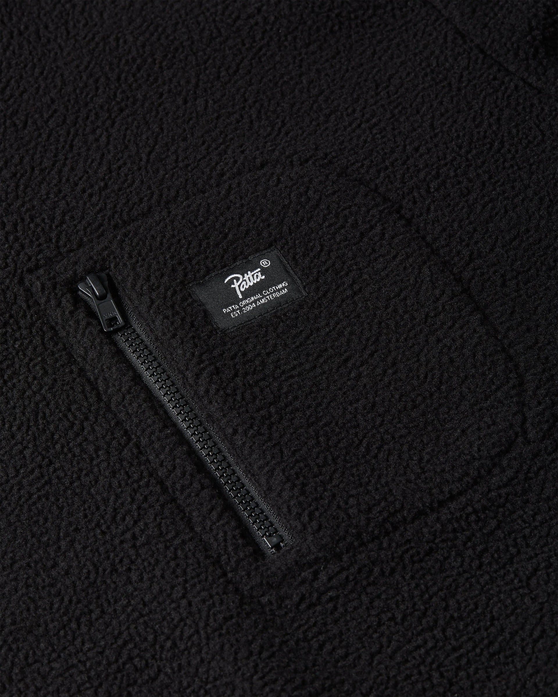 Patta Sherpa Fleece Overhead (Black)