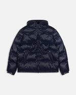 Patta Quilted Script Logo Puffer Jacket (Parisian Night )