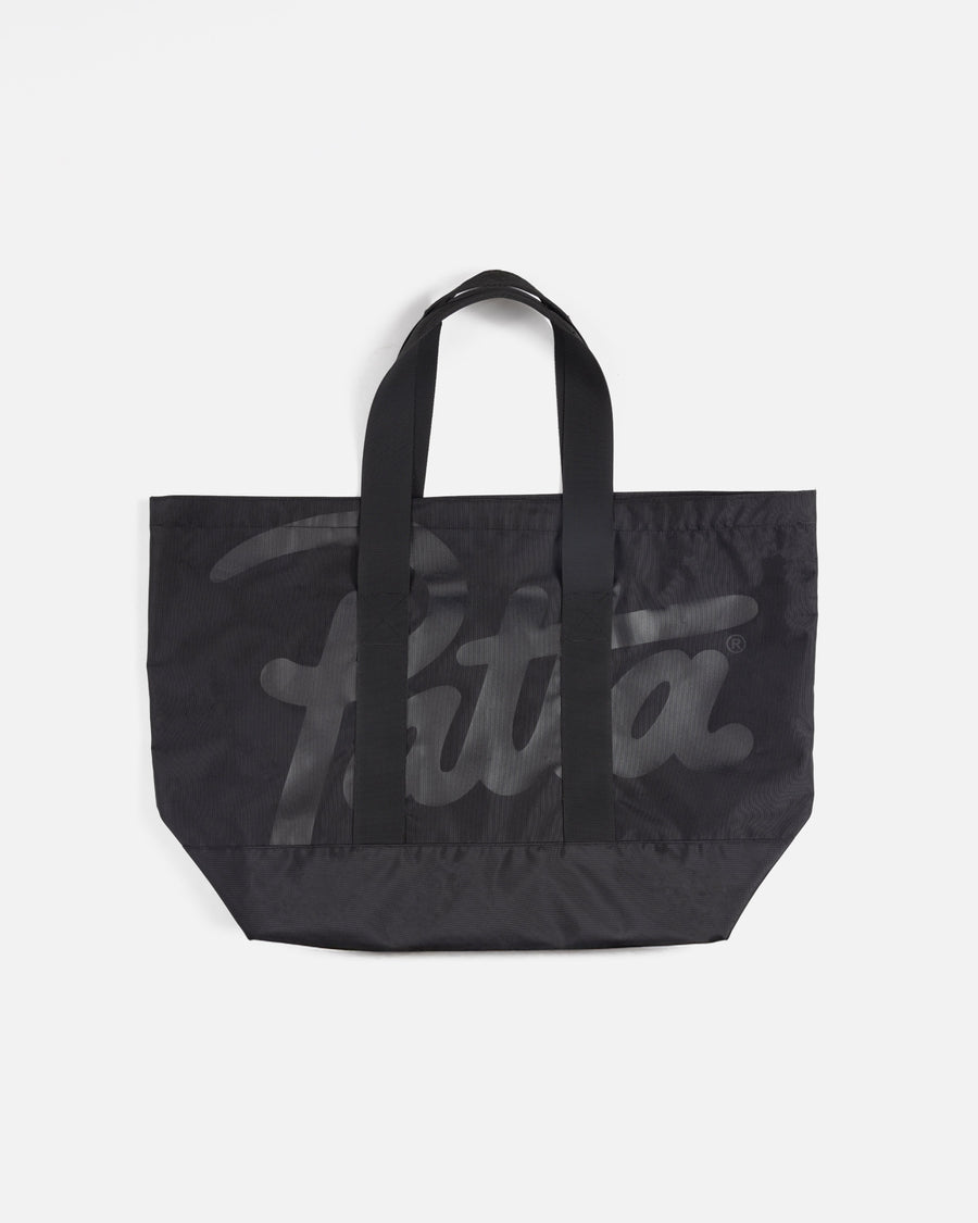 Patta Oversized Tote Bag (Black)