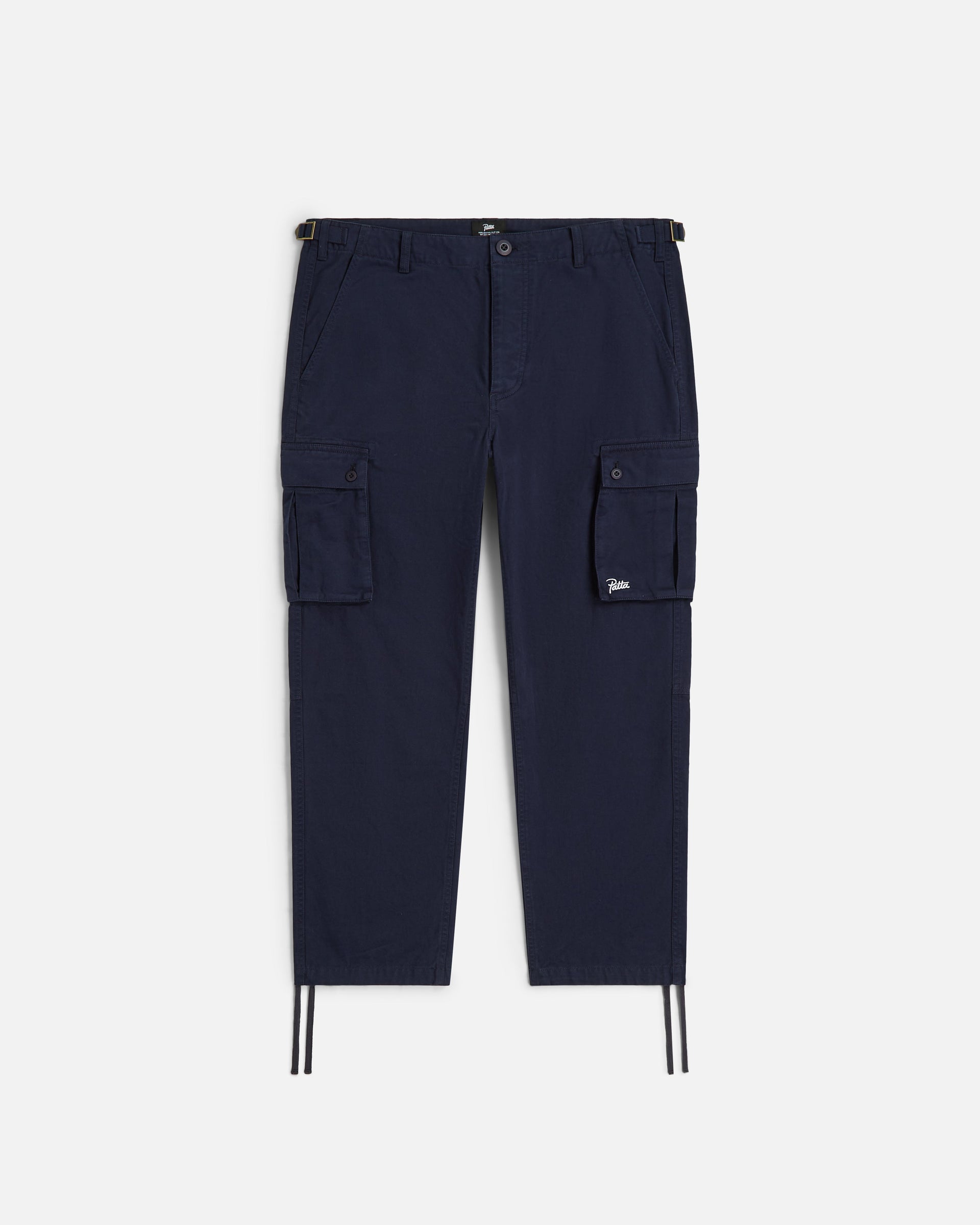 Patta Straight Cargo Pants (Parisian Night )