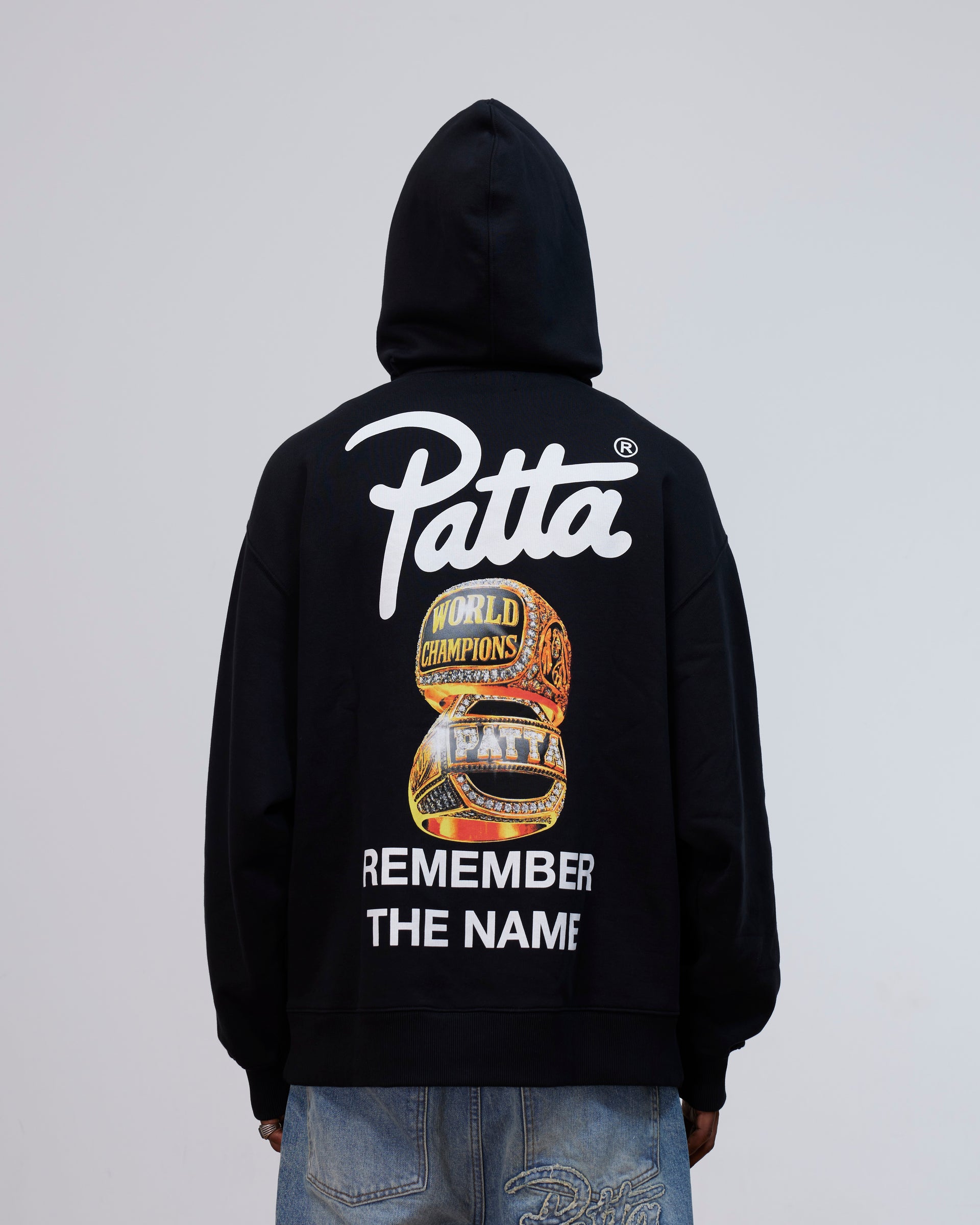 Patta Championship Hooded Sweater (Black)