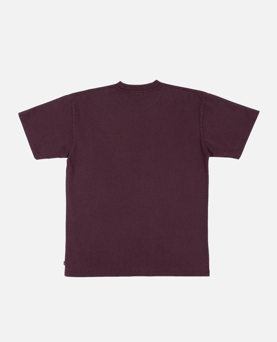 Patta Basic Washed Pocket T-Shirt (Plum Perfect)