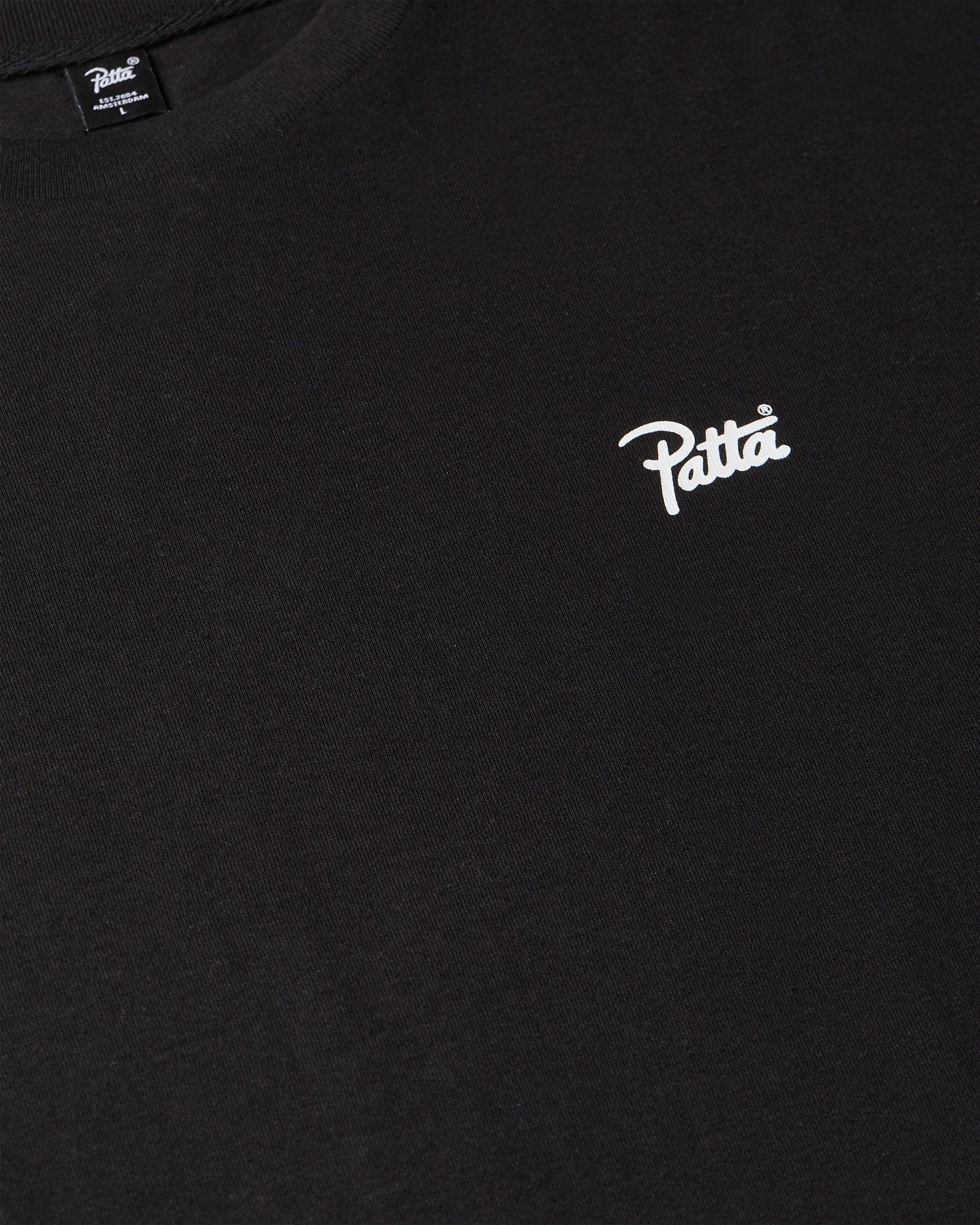 Patta Script Logo T-Shirt (Black)