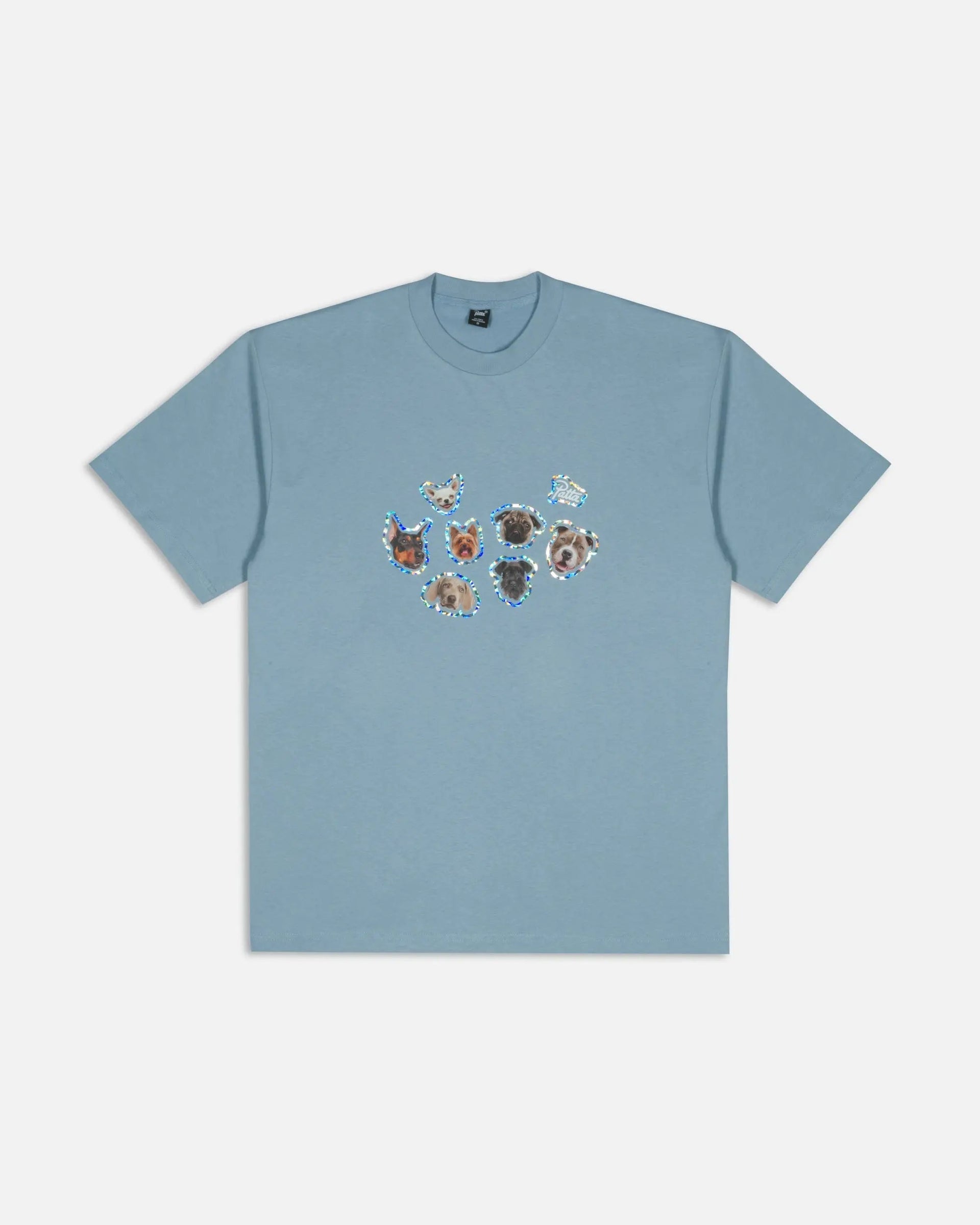 Patta Dogs T-Shirt (Dusty Blue)