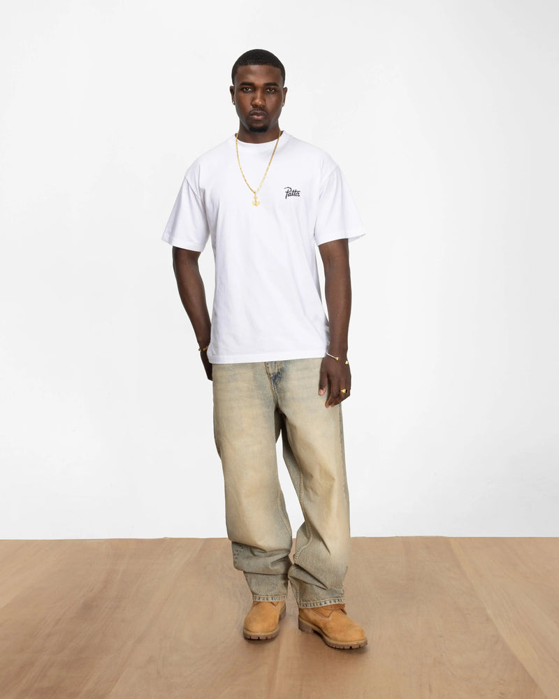 Patta Croco T-shirt (White)