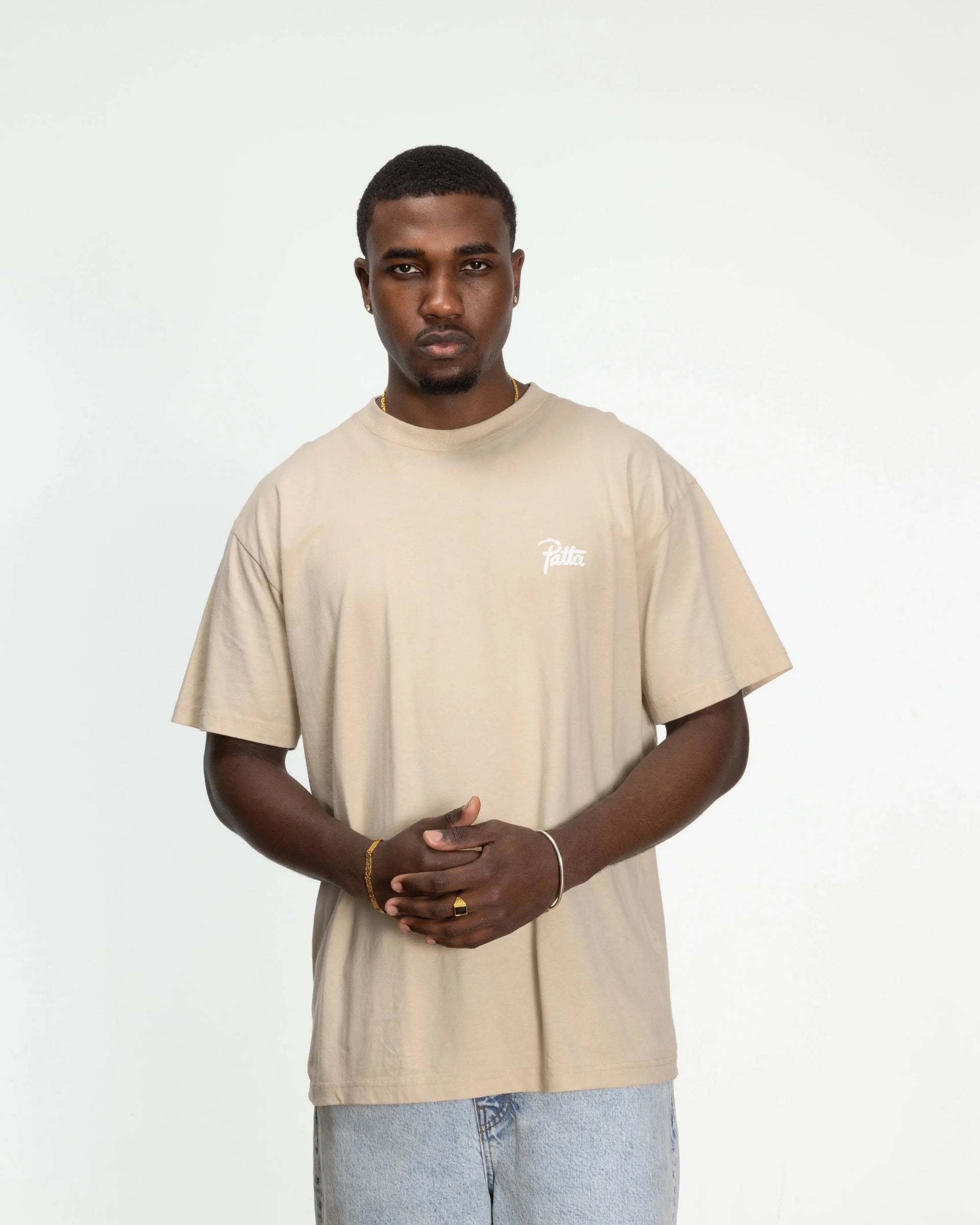 Patta Croco T-shirt (Oatmeal)
