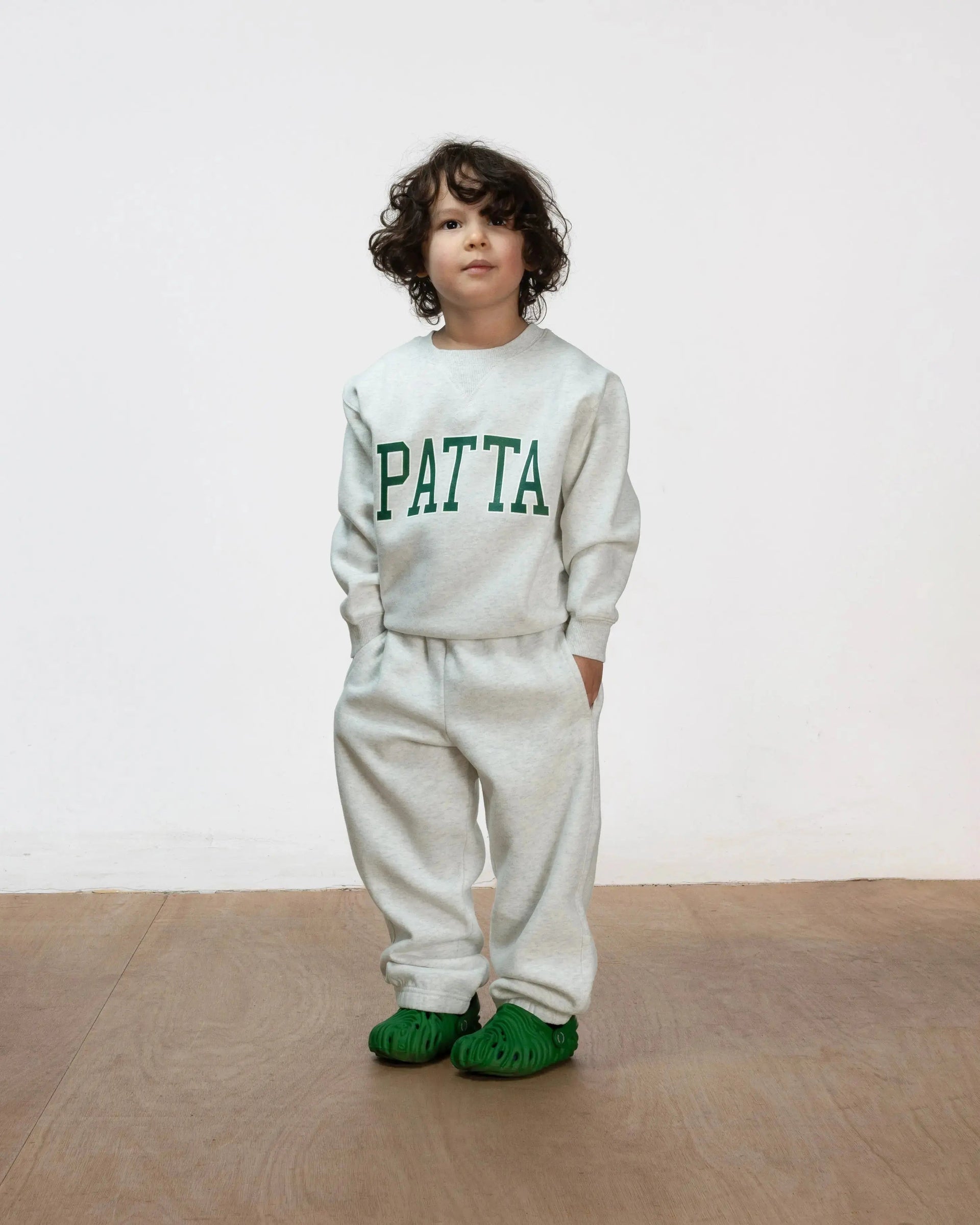 Patta Kids Jogging Pants (Grey heather)