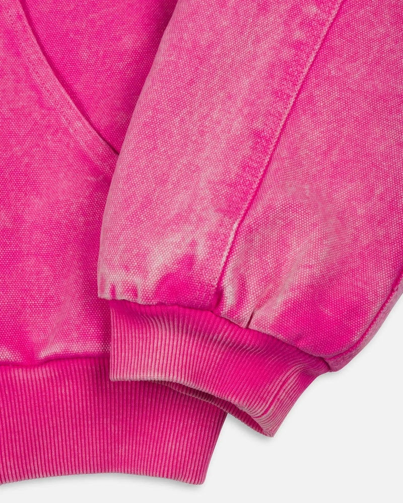 Patta Peace Canvas Hooded Jacket (Fuchsia Purple)