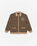 Patta Houndstooth Cardigan (Irish Cream)