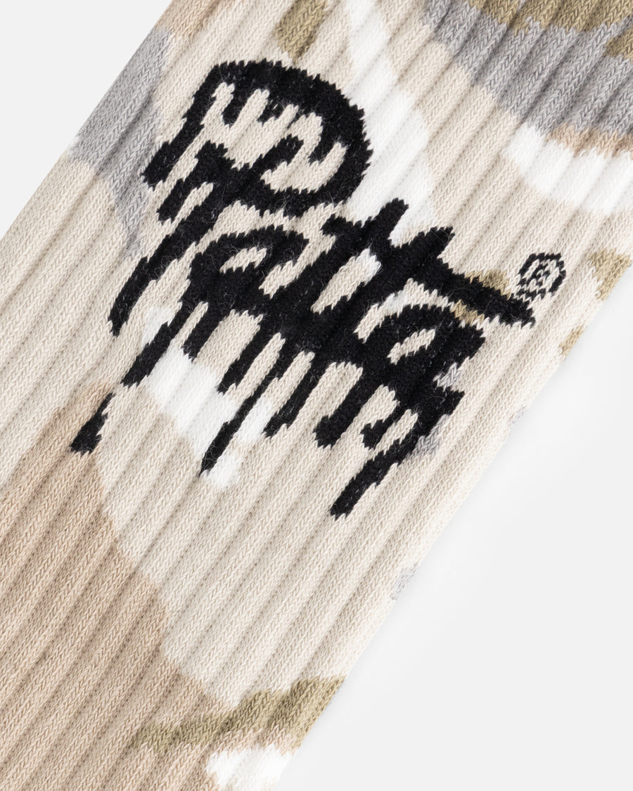 Patta Ghost Spray Camo Socks (Pussywillow Grey)