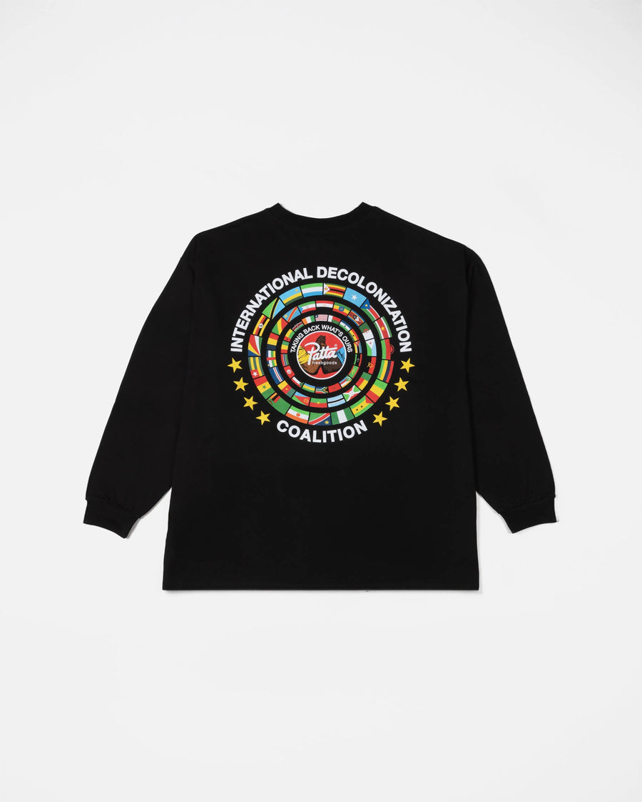 Patta x Joe Freshgoods Coalition Long Sleeve T-Shirt (Black)