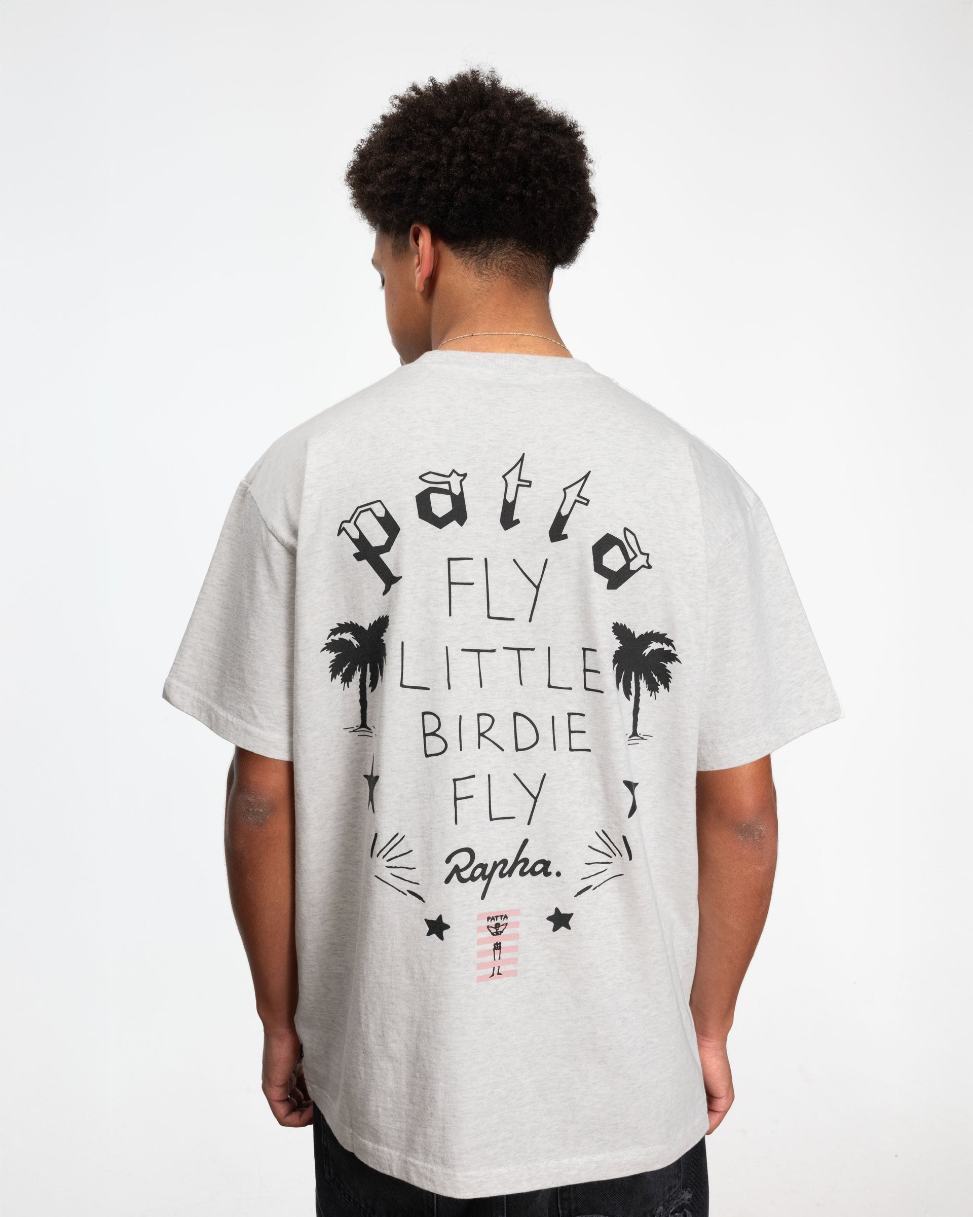 Patta Cycling Team x Rapha T-Shirt (Light Melange Grey)