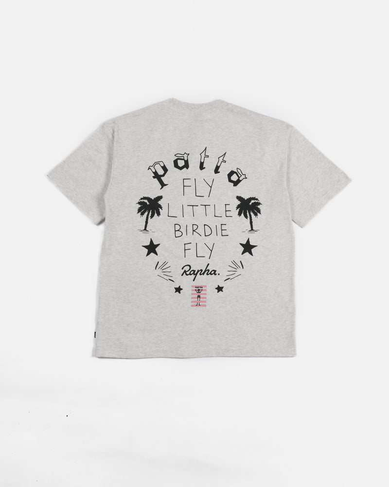 Patta Cycling Team x Rapha T-Shirt (Light Melange Grey)