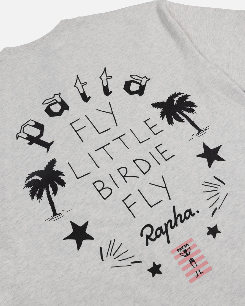 Patta Cycling Team x Rapha T-Shirt (Light Melange Grey)