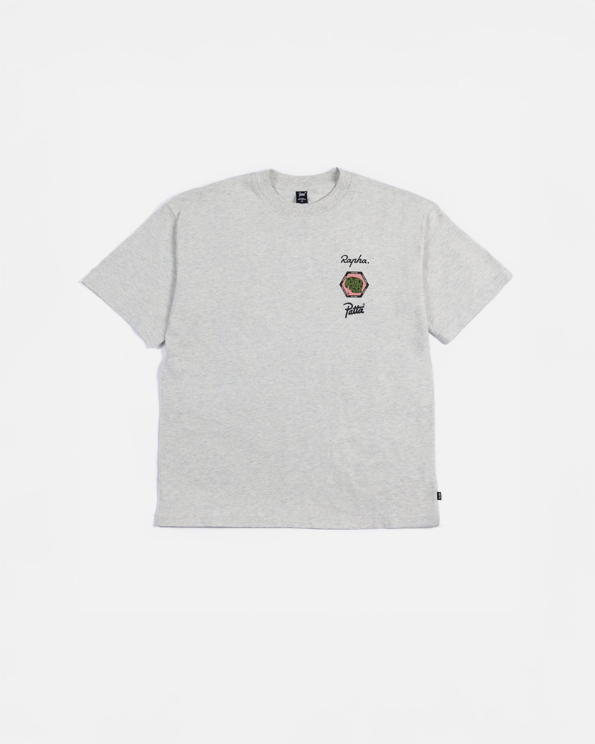 Patta Cycling Team x Rapha T-Shirt (Light Melange Grey)