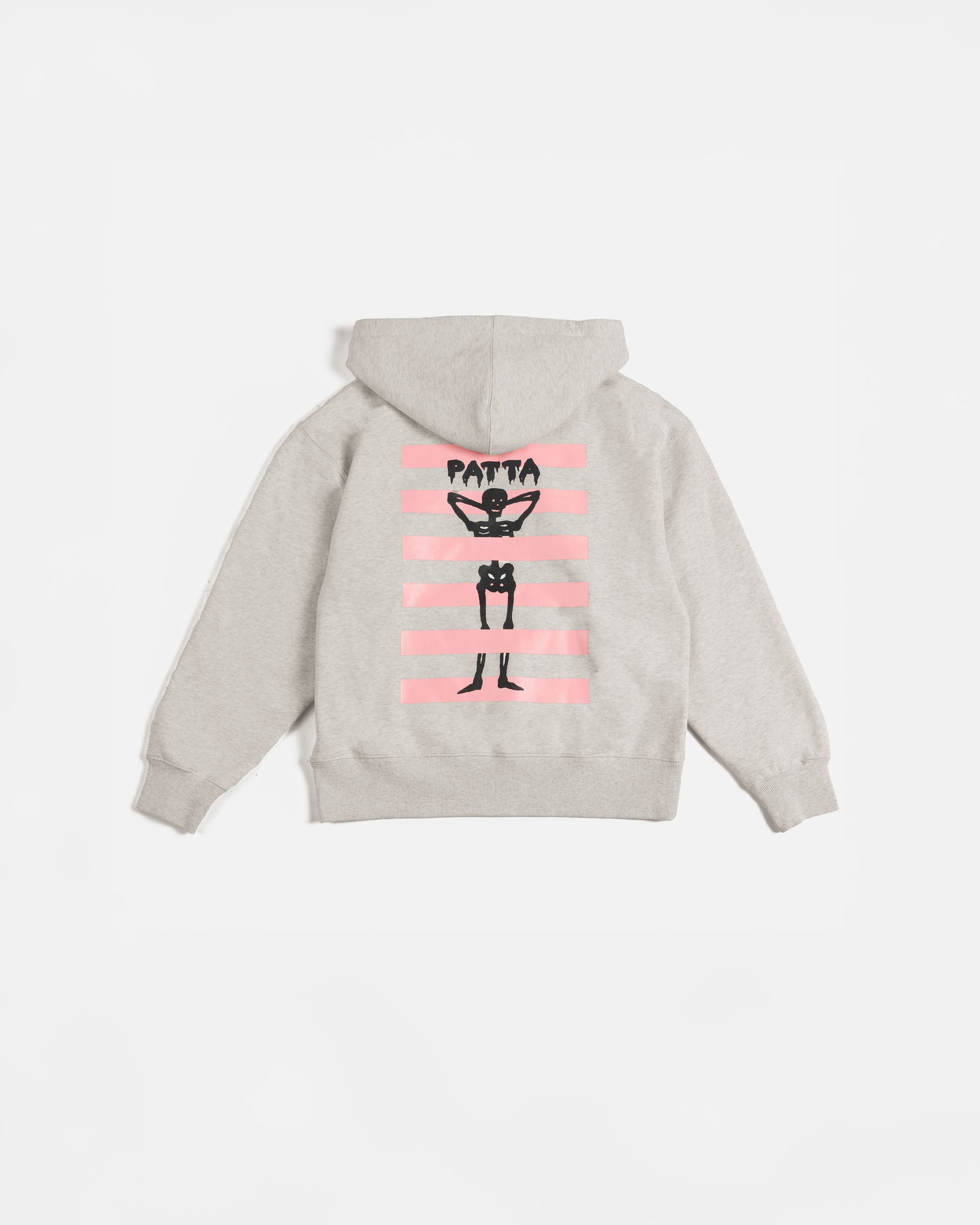 Patta Cycling Team x Rapha Hooded Sweater (Light Grey Melange)