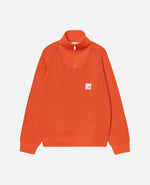 Patta x Carhartt Half-Zip Sweater (Safety Orange/Black) Patta x Carhartt