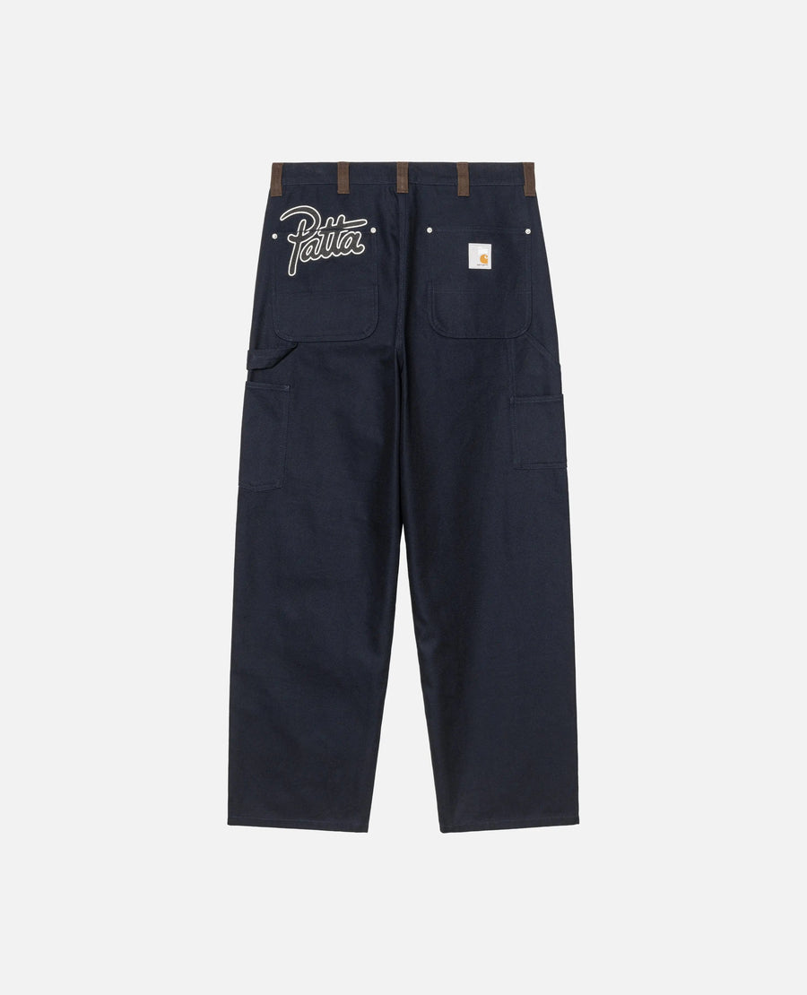 Patta x Carhartt OG Double Knee Pant (Dark Navy) Patta x Carhartt