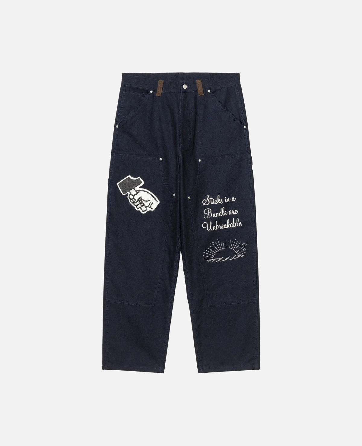 Patta x Carhartt OG Double Knee Pant (Dark Navy) Patta x Carhartt