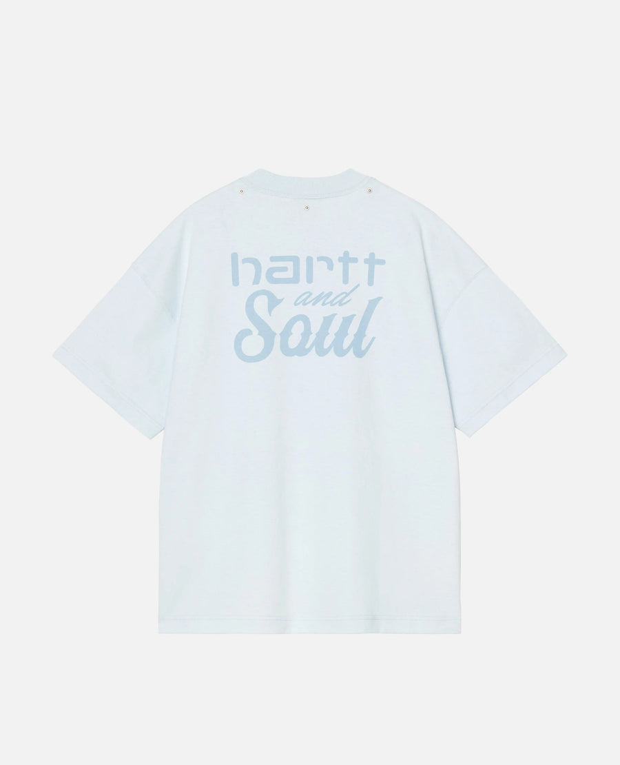 Patta x Carhartt Hartt And Soul T-Shirt (Light Blue) Patta x Carhartt
